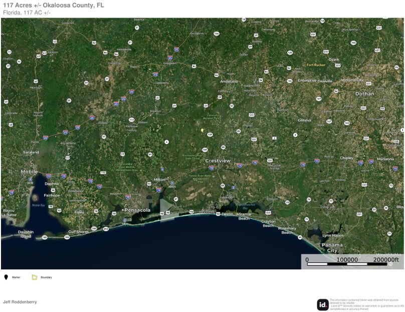 Extended Aerial #1 - 117 Acres Okaloosa county, FL-page-0