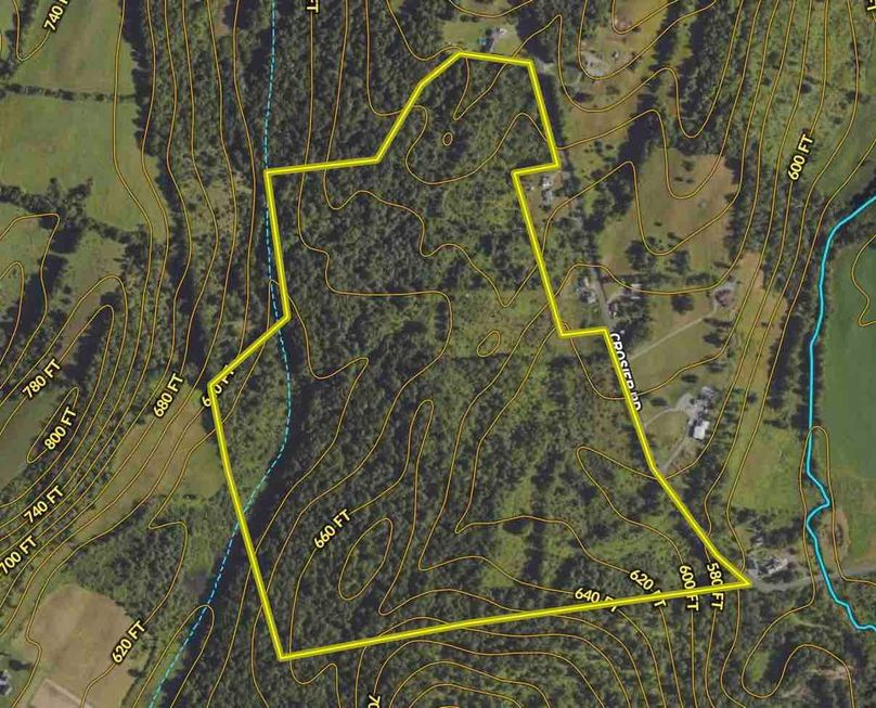 Washington County NY 84.2 Contour Map