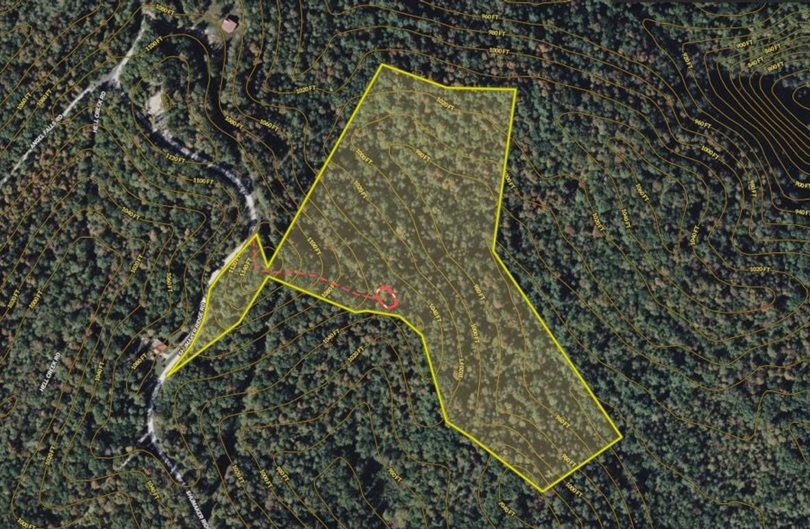 019 Lee 21.6 Land ID map zoomed in with contour lines