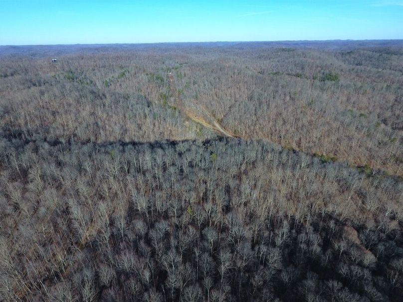 026 aerial drone shot from the middle of the property looking northeast