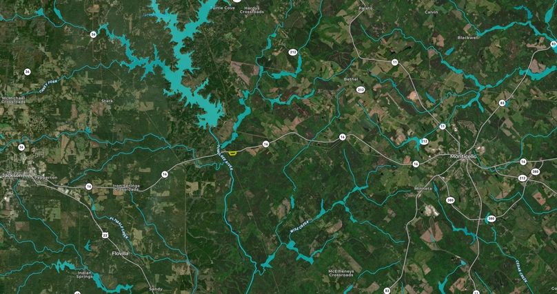 Jasper county 13.79 acres map3
