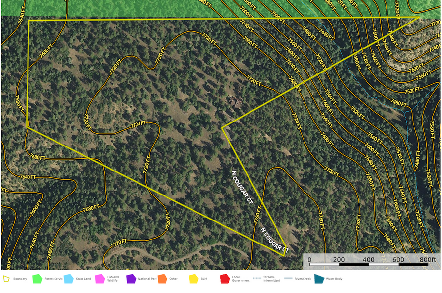 Archuleta, CO 36.42 Johnson Topo
