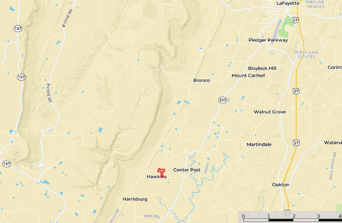 Location1 Map - Walker 27 Ac.