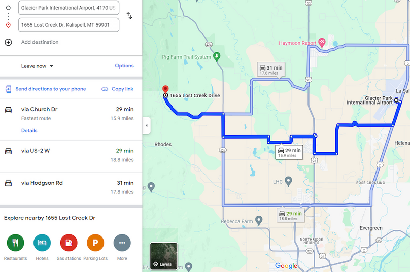 29 min glacier airport 