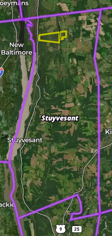 Columbia Co 213.53 Woodbury Farms LLC Township map