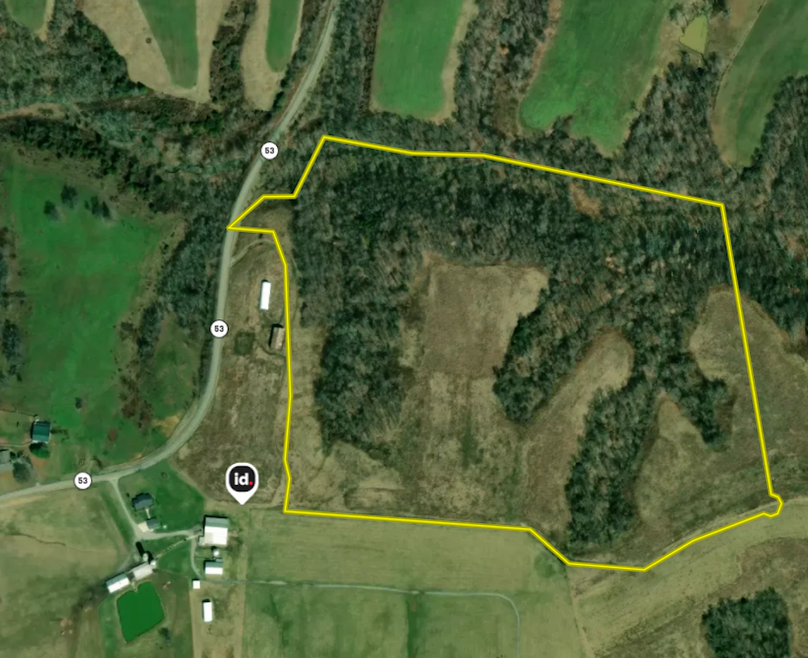 yoder 49 acre aerial 1 
