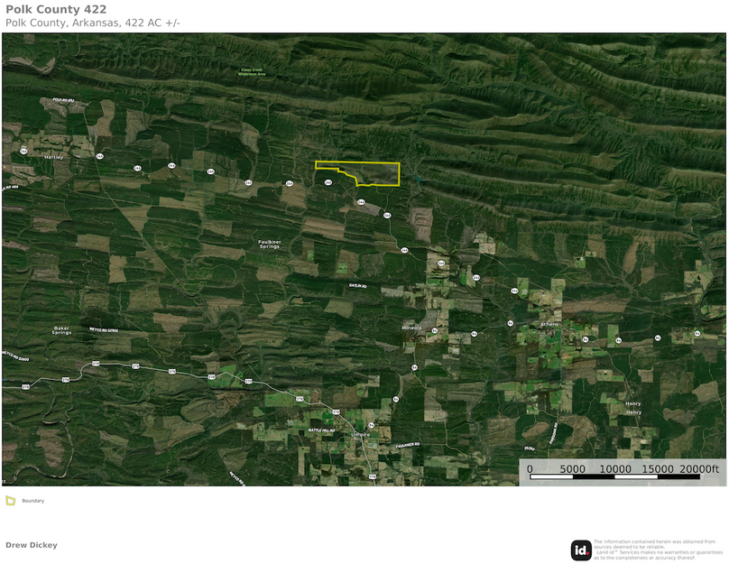 Large Hunting Recreational Property Bordering USFS/Wilderness