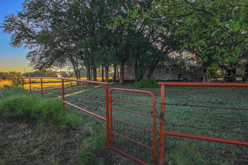 3. Pipe fencing around the home
