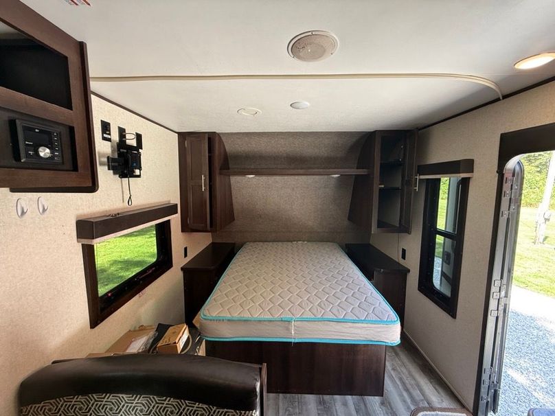 042 the main sleeping area of the RV