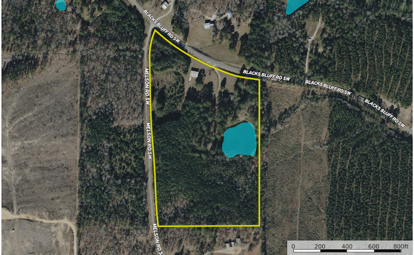 Aerial Map - Floyd GA 24.07 Ac.