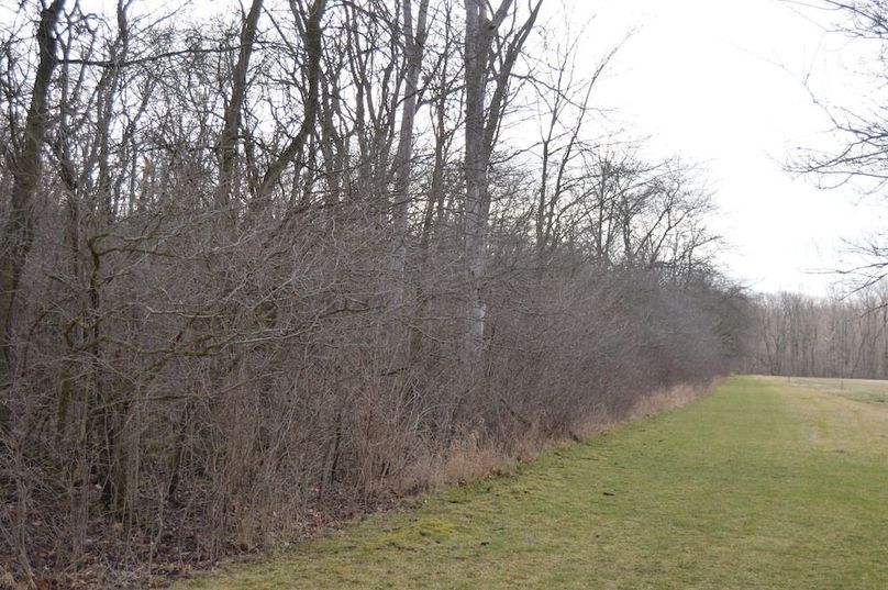 west edge of property