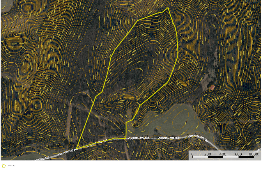 Lesh Tract 9 - Google Contour