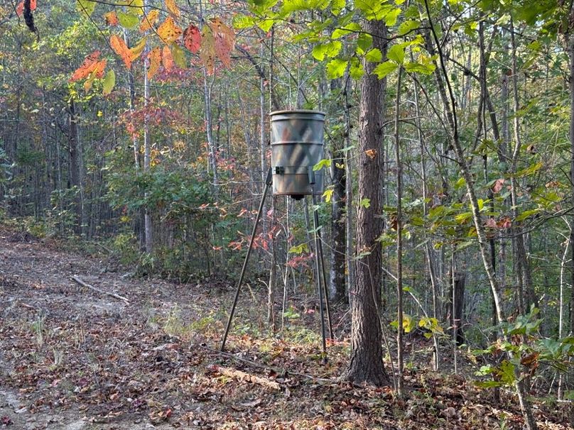 011 game feeder on one of the ridges near the middle of the property
