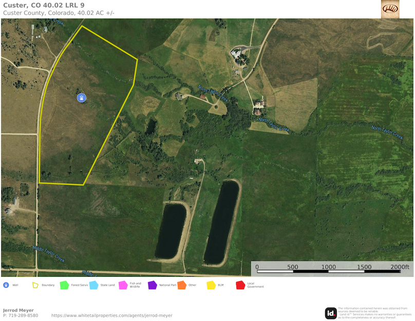 Custer, CO 40.02 LRL Tract 9 Aerial 1