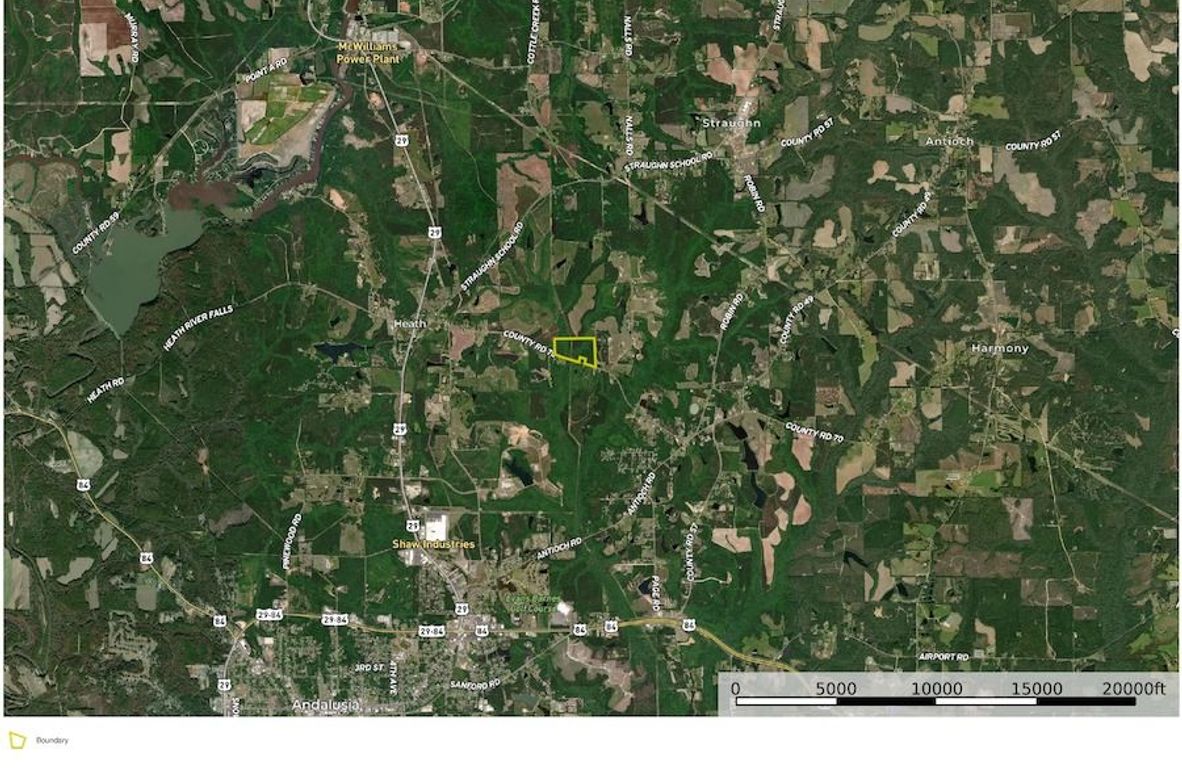 Aerial #2 - 50 Acres Covington County, AL