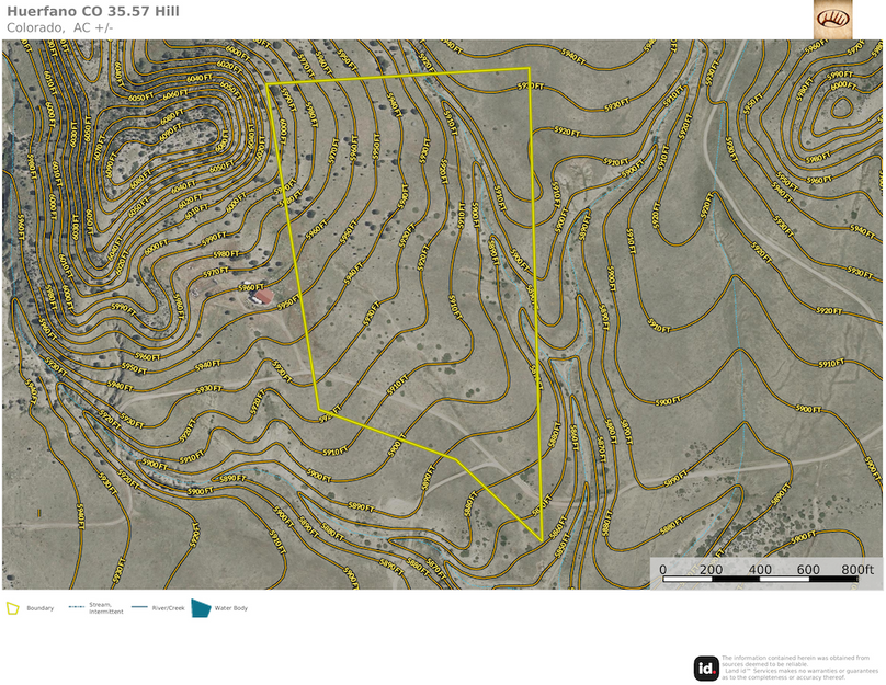 Huerfano CO 35.57 Hill - Aerial 3