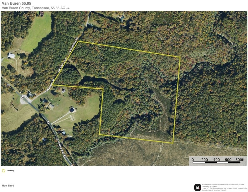 Land for Sale 224 Van Winkle Road, Spencer, TN 38585 55 acres