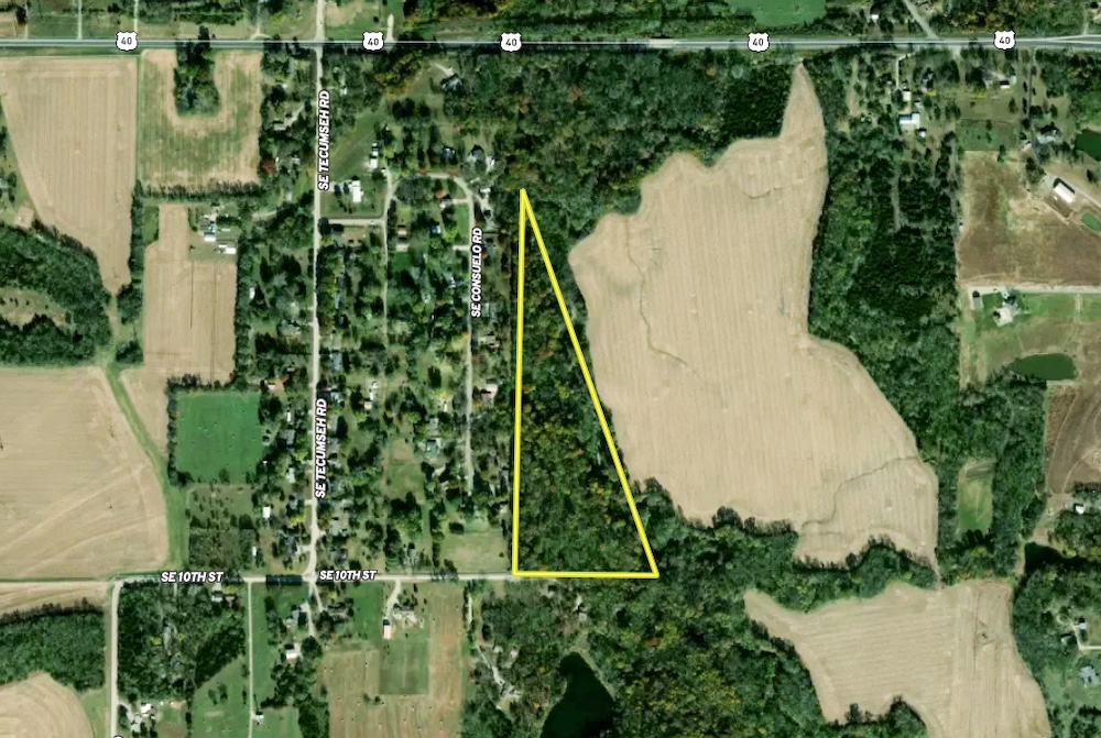 Land for Sale 0 SE 10th St, Tecumseh, KS 66542 15 acres