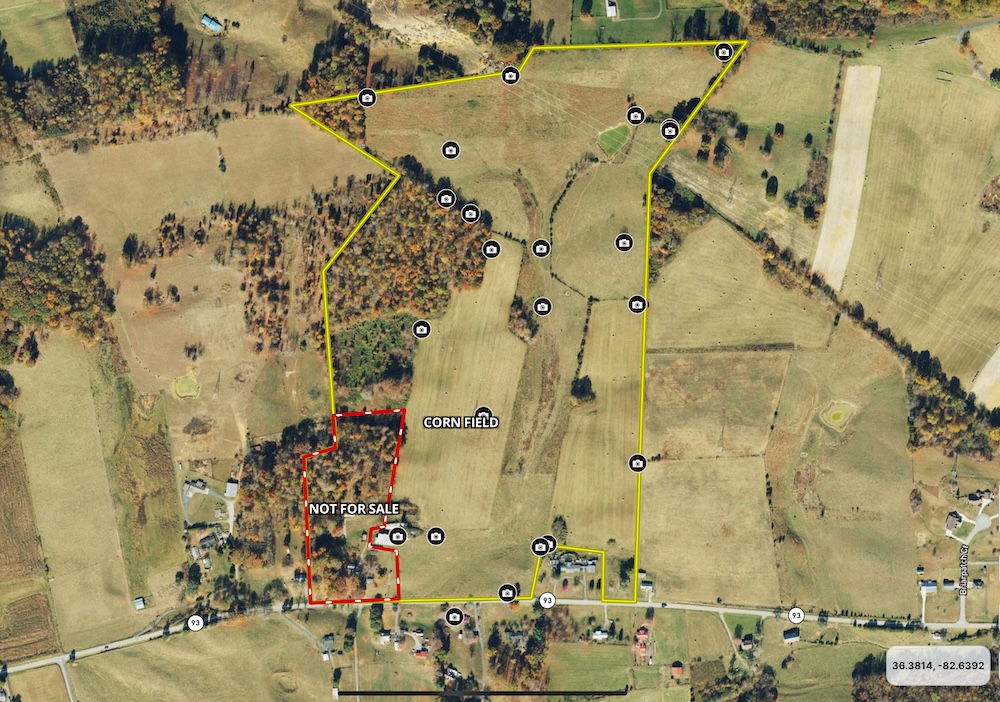 Land for Sale TBD Highway 93, LotWO001, fall branch, TN 37656 88 acres